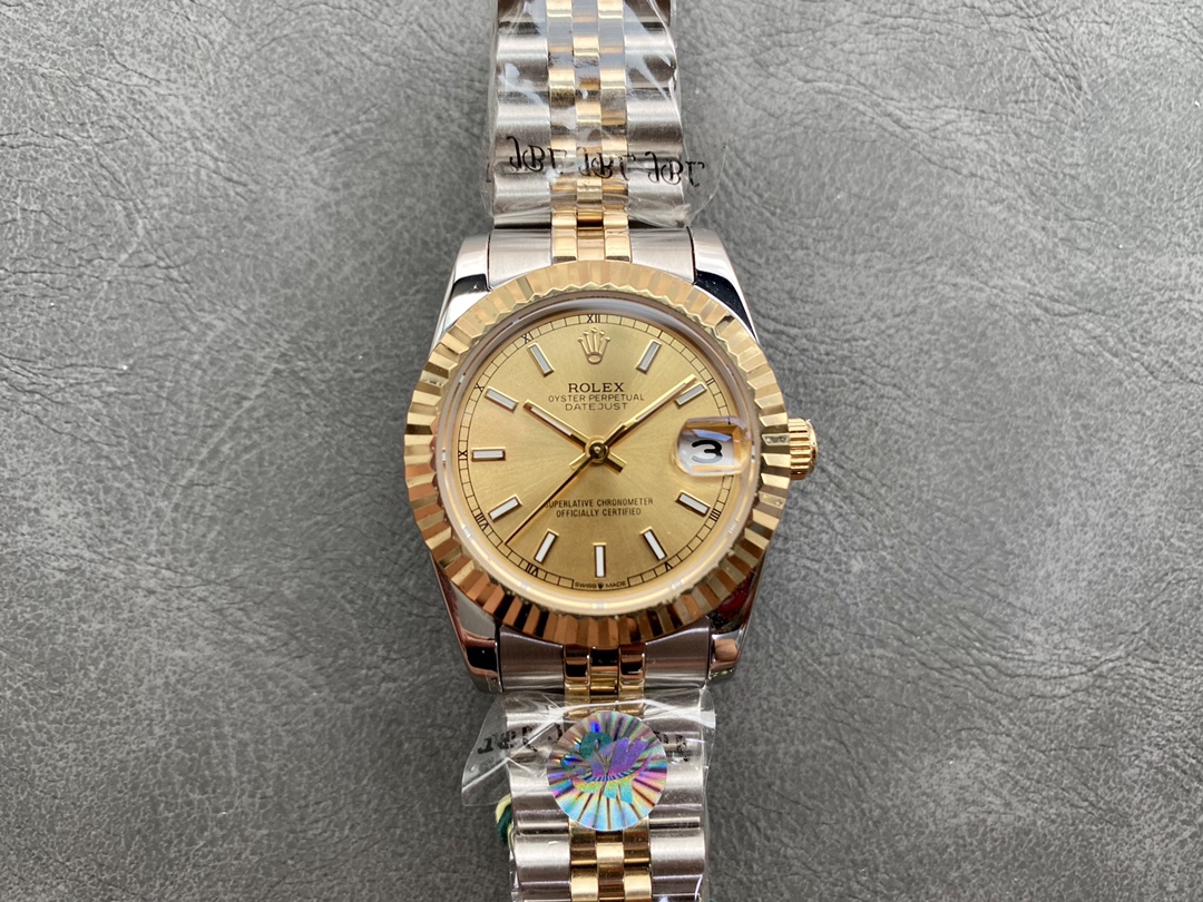 Rolex Datejust Luxury Watch, 31mm Stainless Steel & 18K Gold Case, Calibre 2235 Movement, Two - Tone Jubilee Bracelet