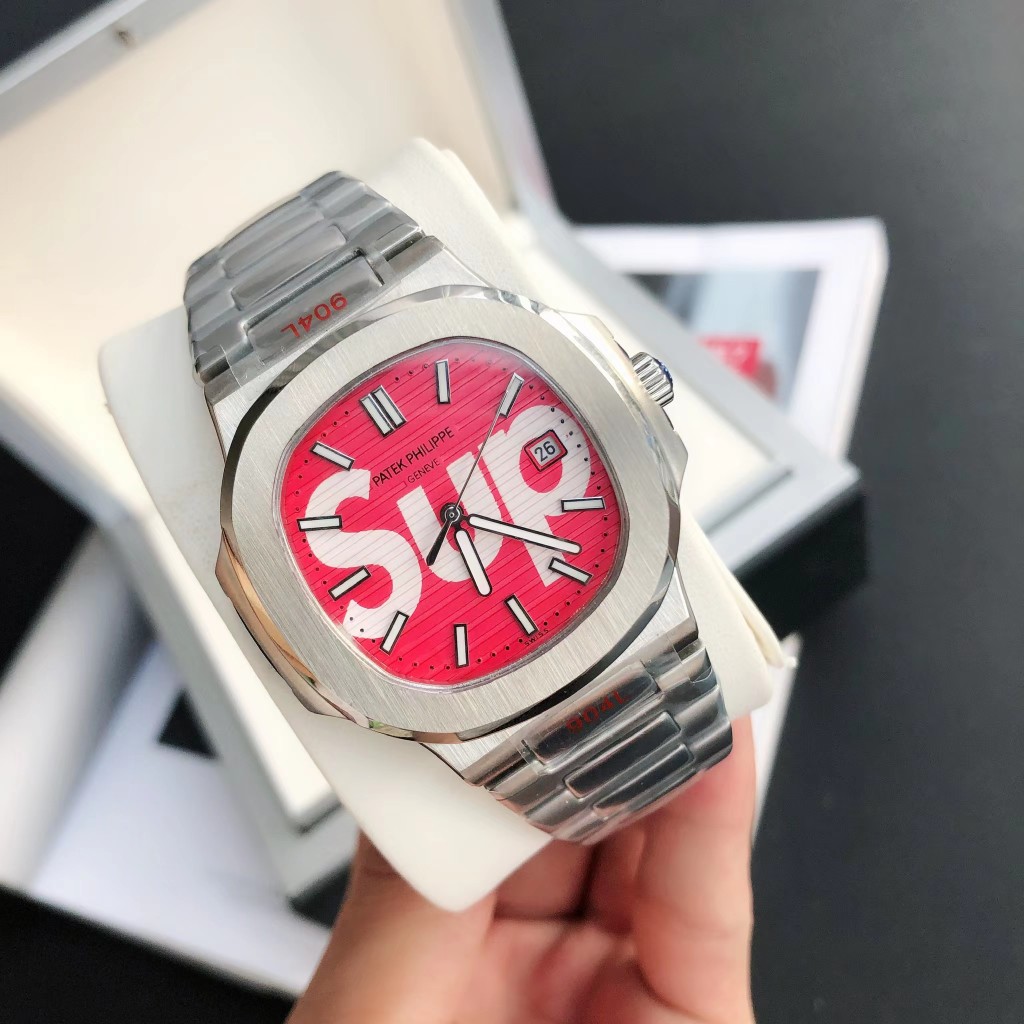 Patek Philippe Nautilus "SUP" Luxury Watch, 40mm Stainless Steel Case, Caliber 324 SC Movement, Stainless Steel Bracelet