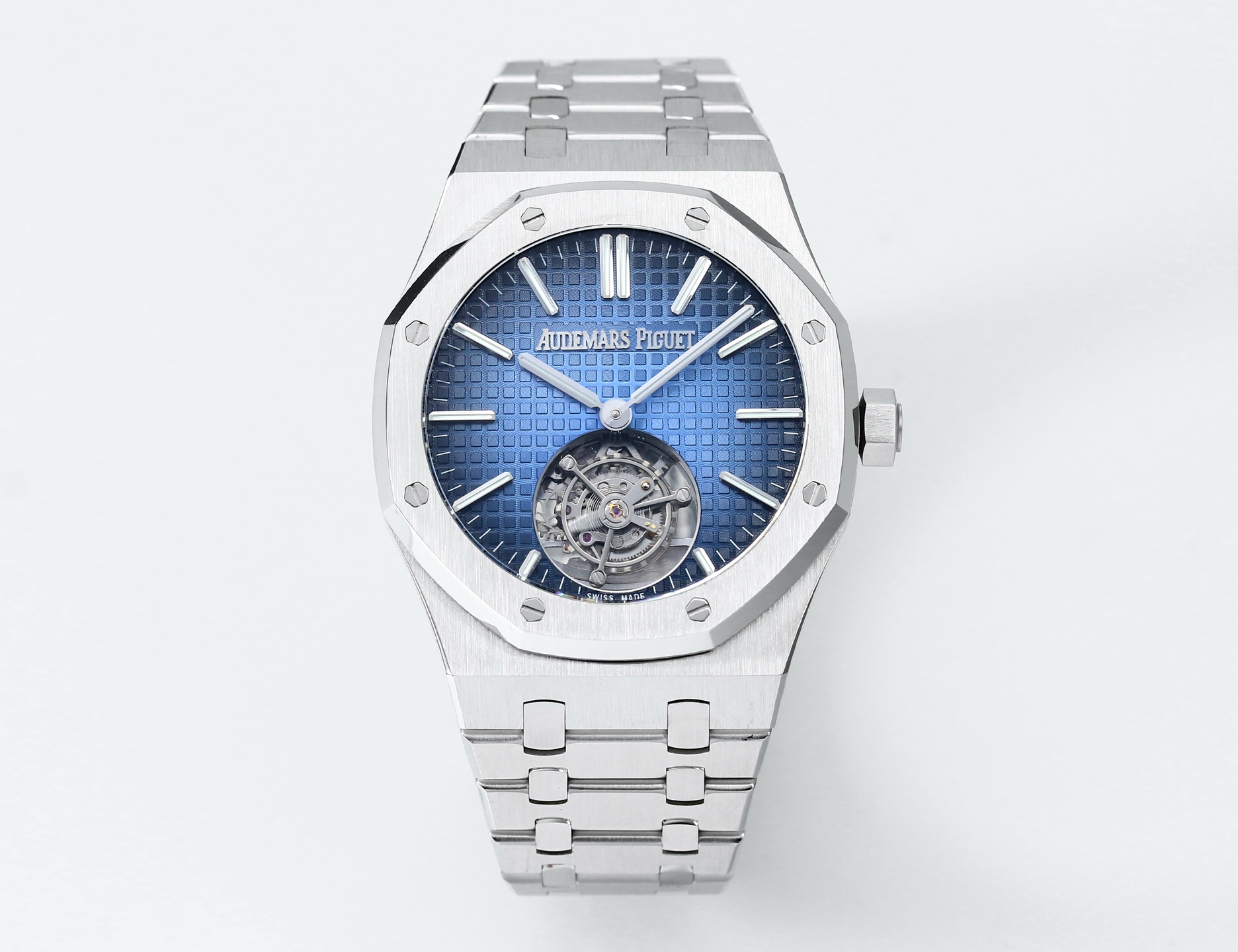 Audemars Piguet Royal Oak Tourbillon Luxury Watch, 41mm Stainless Steel Case, Tourbillon Automatic Movement, Stainless Steel Strap