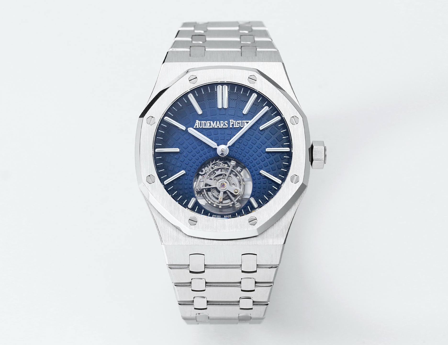 Audemars Piguet Royal Oak Tourbillon Luxury Watch, 41mm Stainless Steel Case, Tourbillon Automatic Movement, Stainless Steel Strap