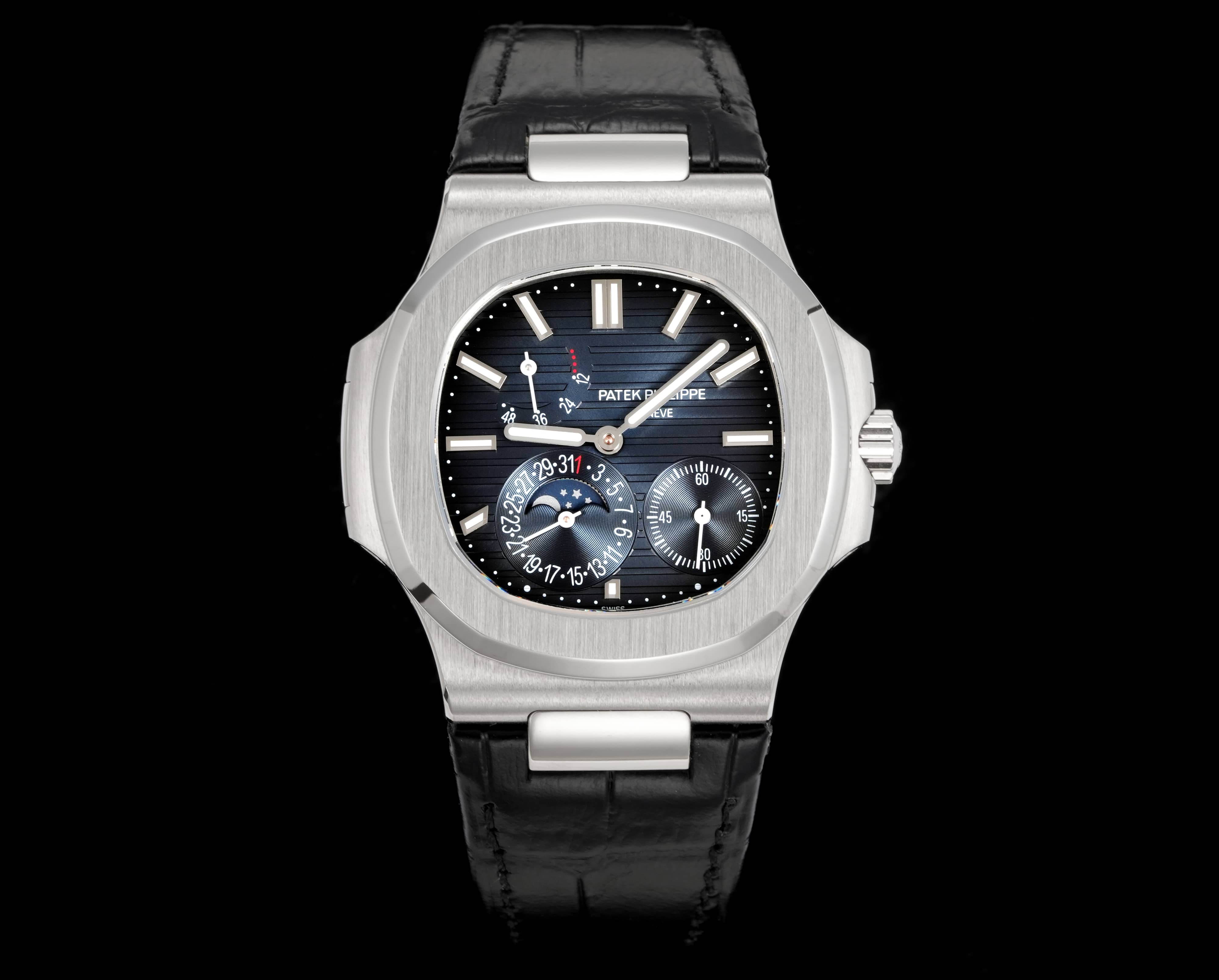 Patek Philippe Nautilus ~40mm Stainless Steel Automatic Perpetual Calendar Watch (Caliber 240)