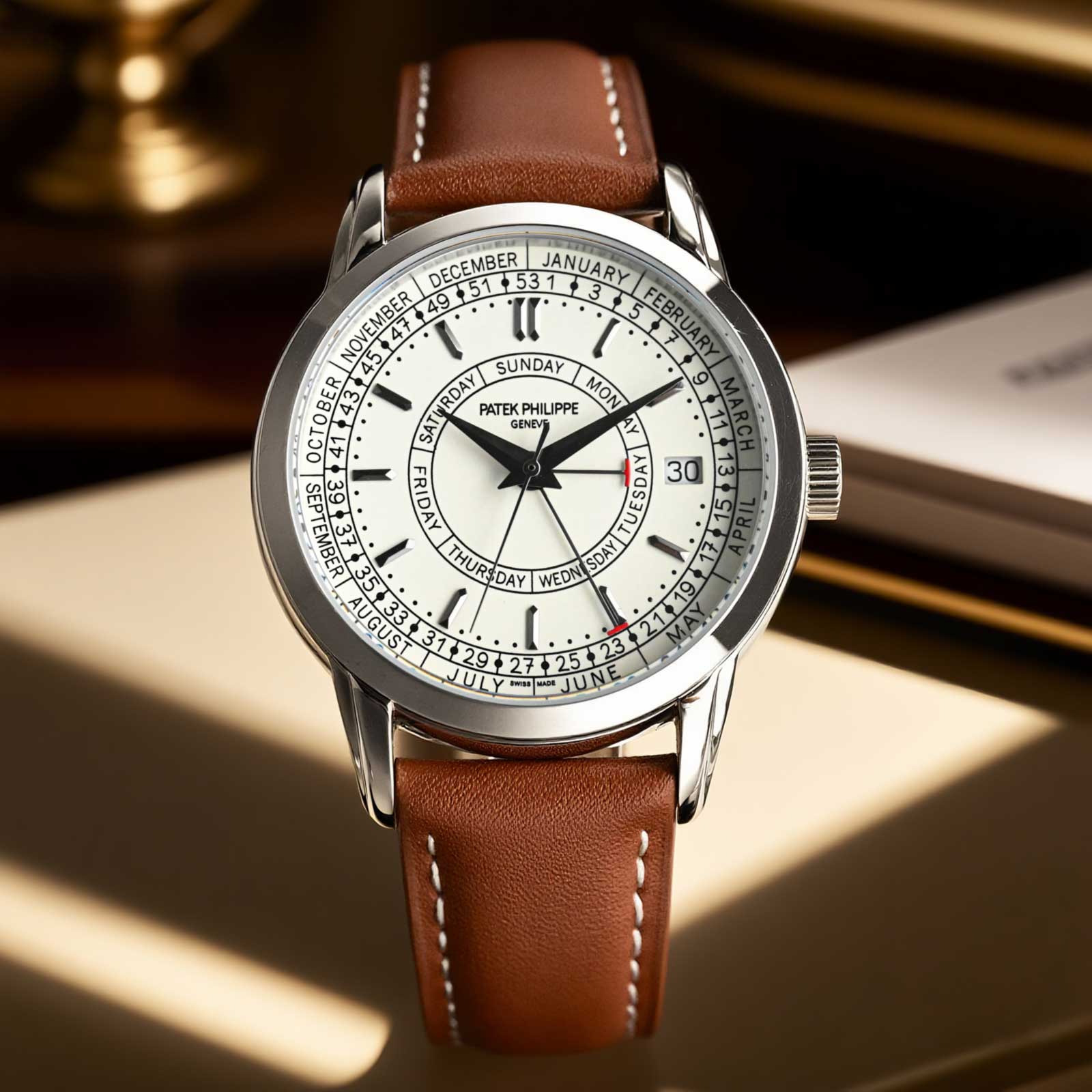 Patek Philippe Annual Calendar ~39mm 18K Rose Gold Automatic Watch (Caliber 324 S QA LU 24H/303)