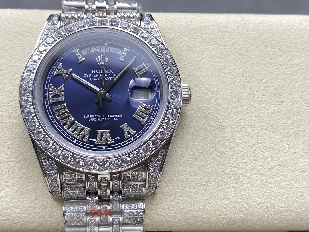 Rolex Oyster Perpetual Day - Date Automatic Diamond - Set Watch (Cal.3255, 40mm)