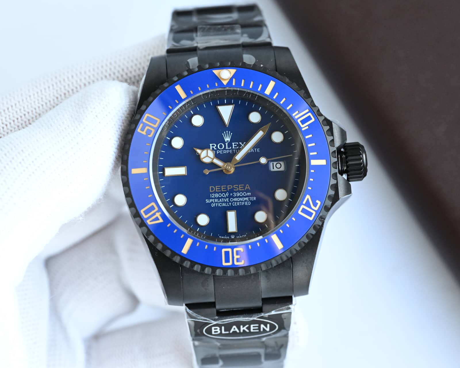 Rolex Deepsea Blaken Limited Edition Automatic Watch (Cal.3235, 44mm)