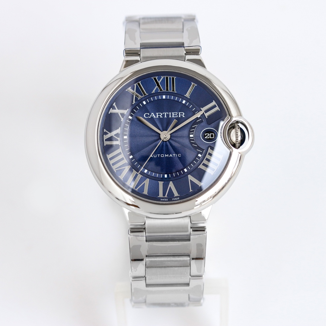 Cartier Ballon Bleu ~42mm Stainless Steel Automatic Watch (Caliber 1847 MC)