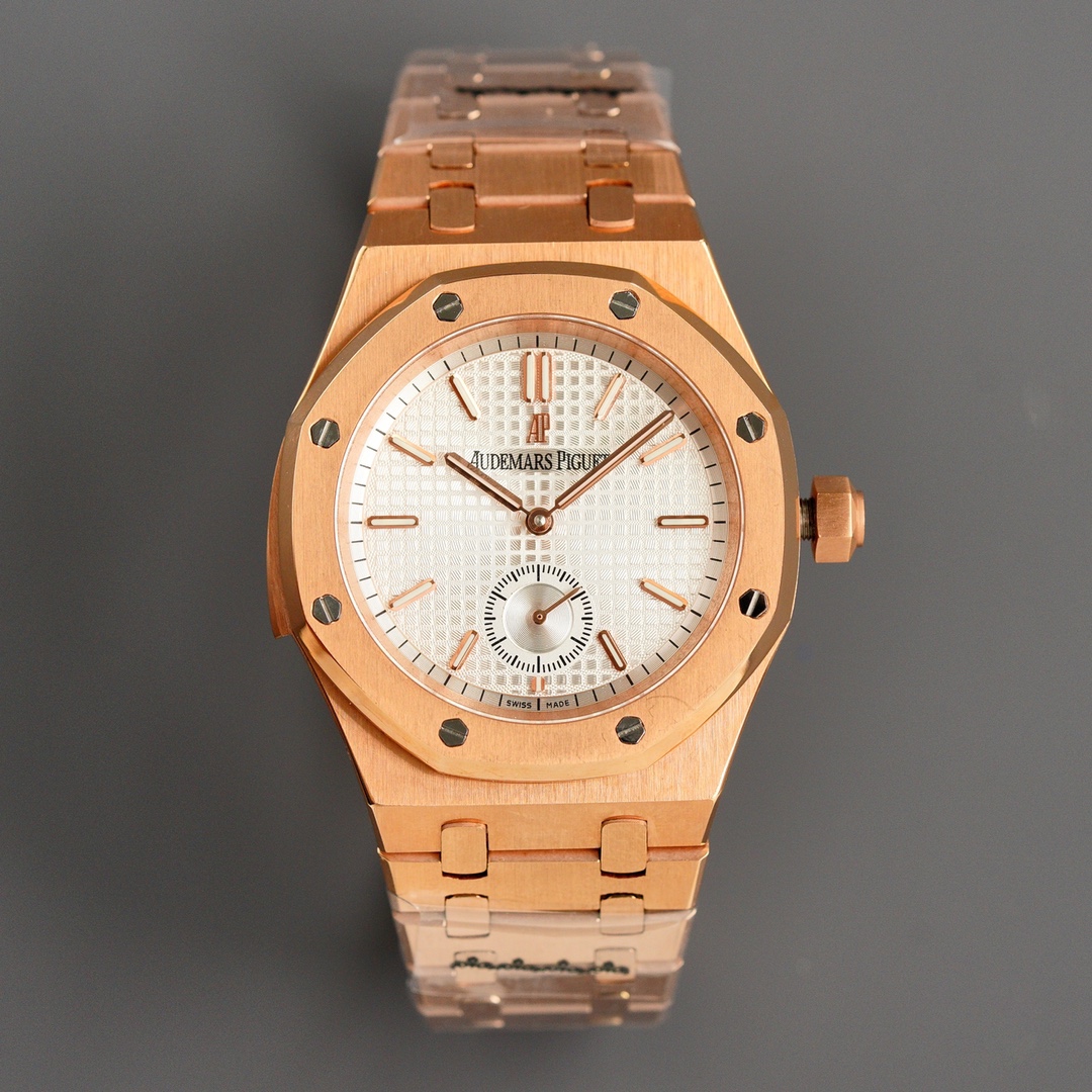 Audemars Piguet Royal Oak ~41mm Rose Gold Automatic Watch (Caliber 2121)