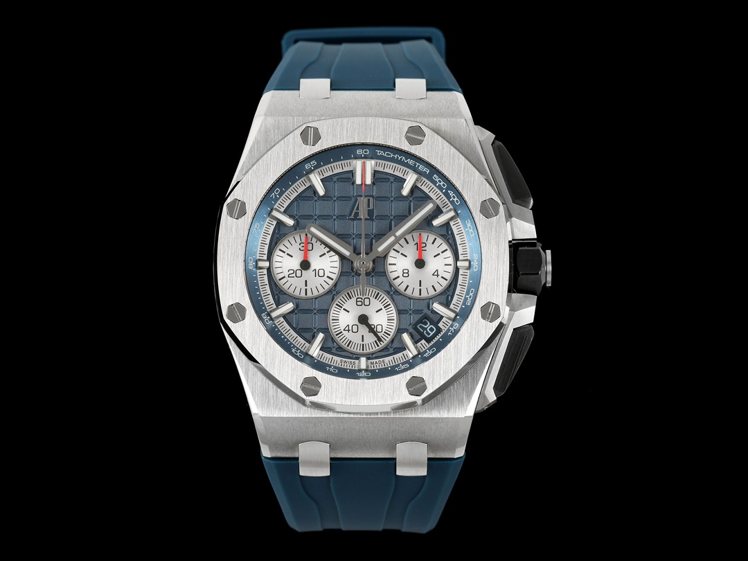 Audemars Piguet Royal Oak Offshore Chronograph Blue Dial Watch, 44mm, Automatic Movement