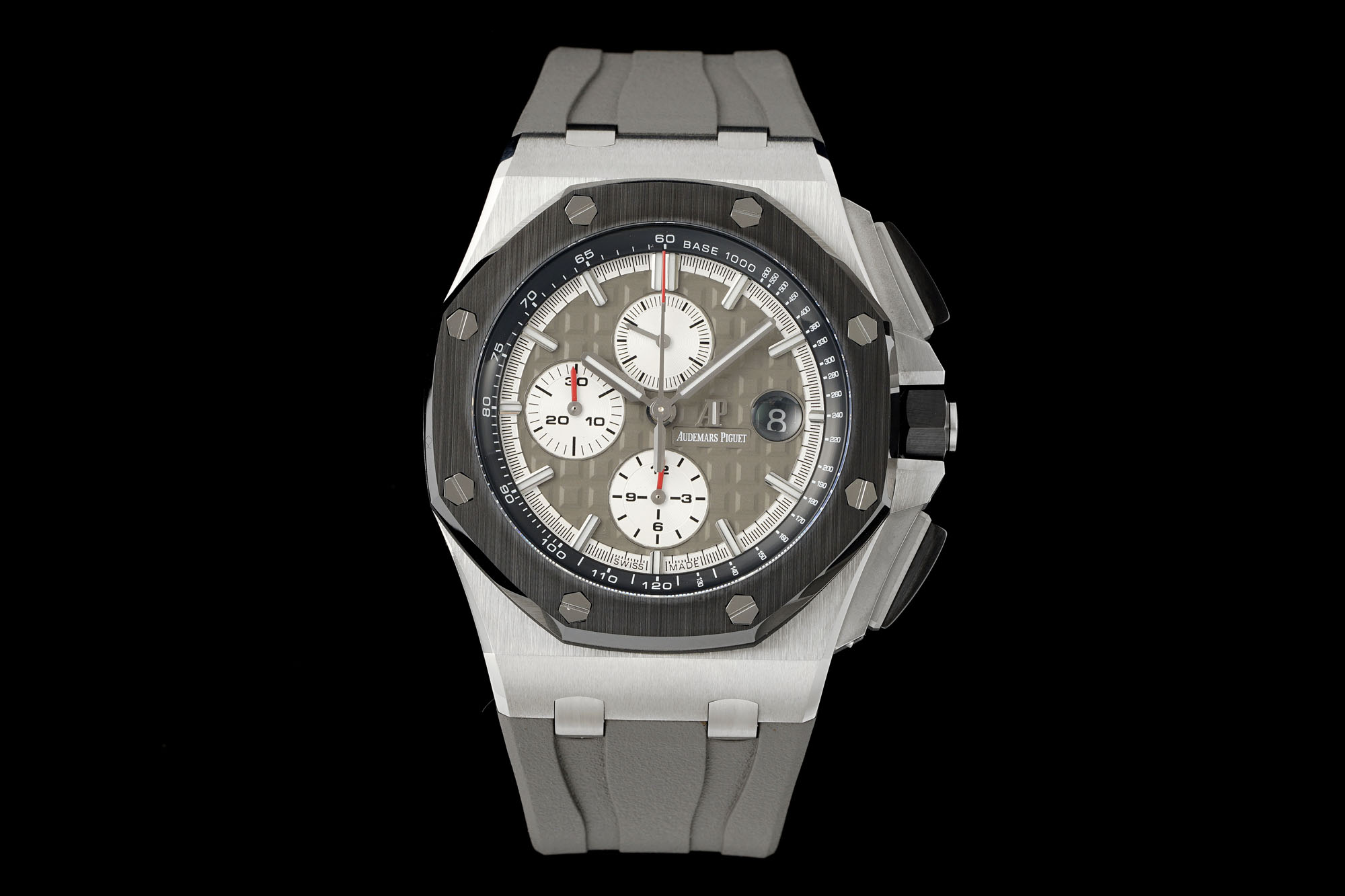 Audemars Piguet Royal Oak Offshore Chronograph Grey Dial Stainless Steel Watch, 44mm, Automatic Movement