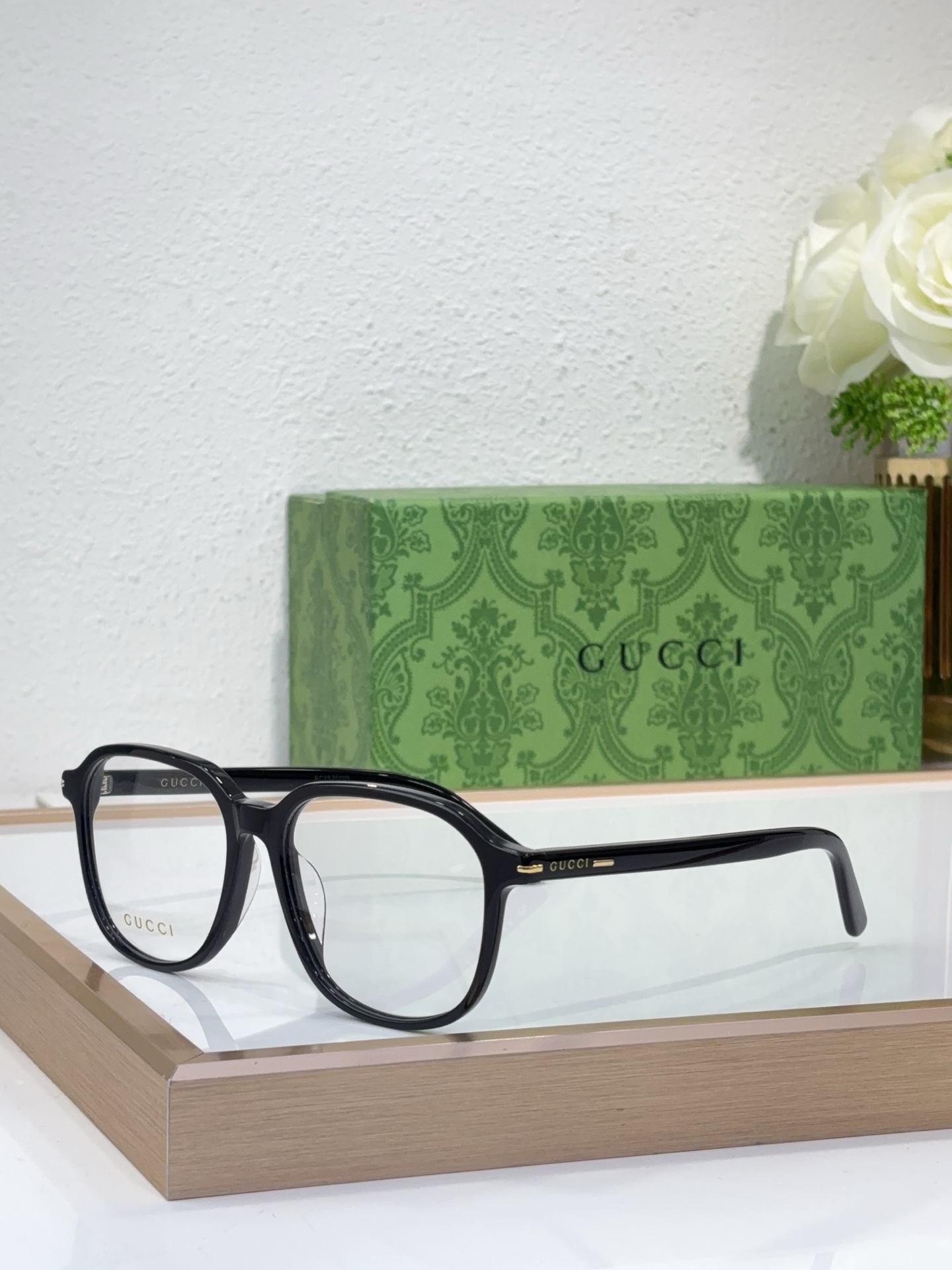Gucci Square Acetate Optical Eyeglasses - GG1125O