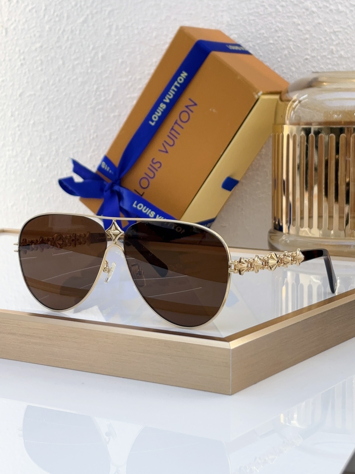 Louis Vuitton Z3070E Aviator Sunglasses