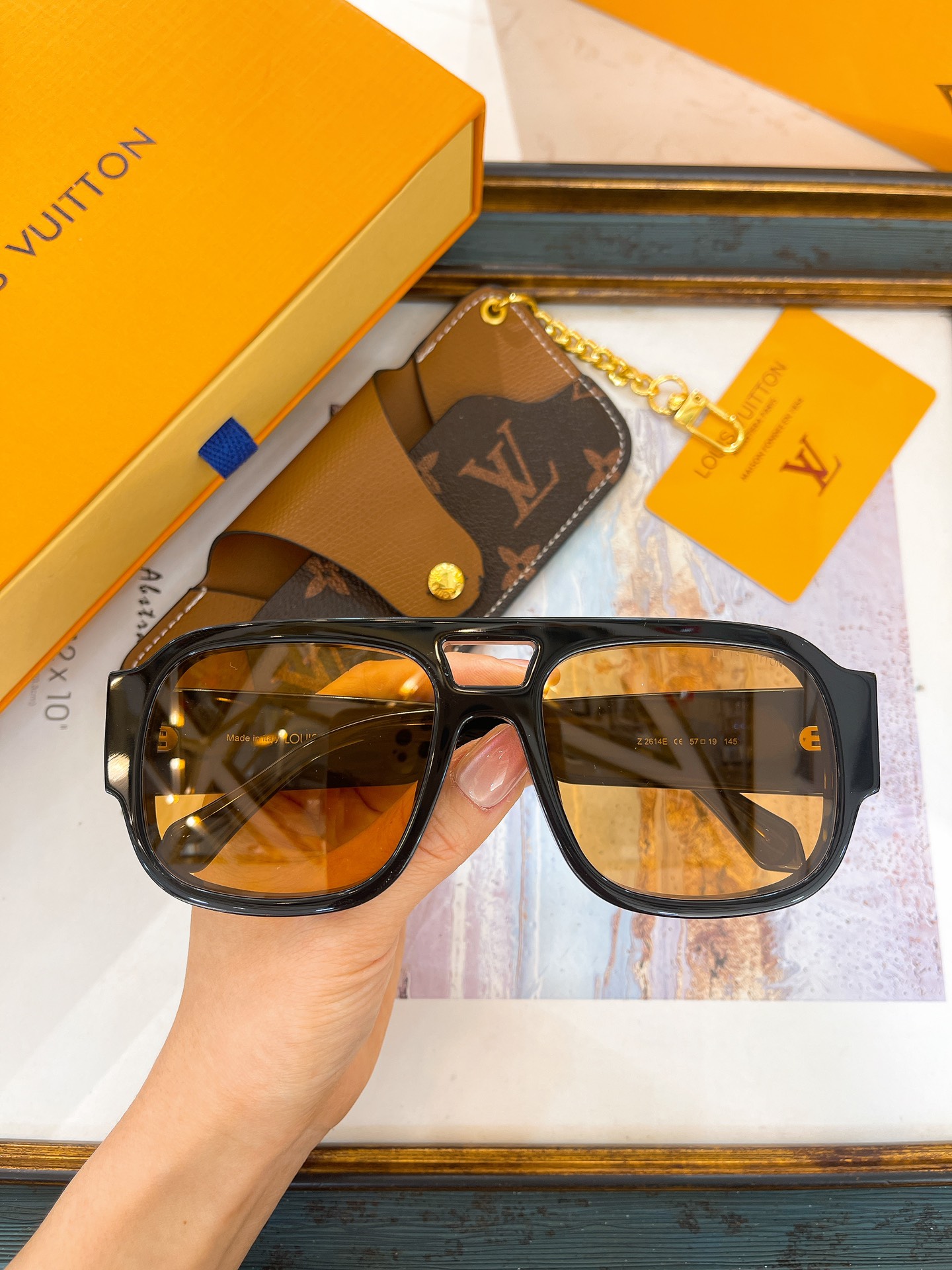 Louis Vuitton Z1900E Camouflage Double - Bridge Sunglasses