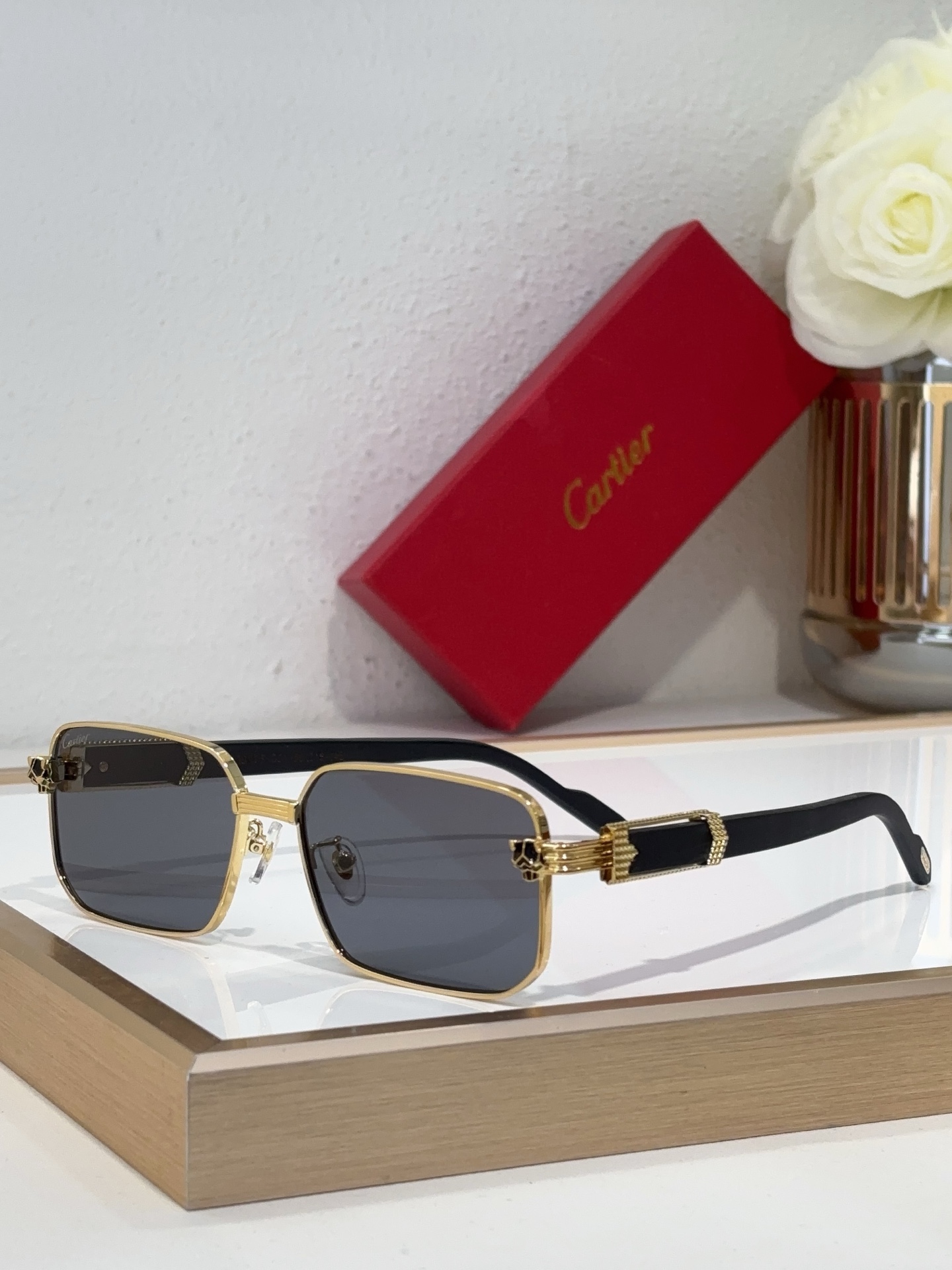 Cartier CT0664S Square Sunglasses