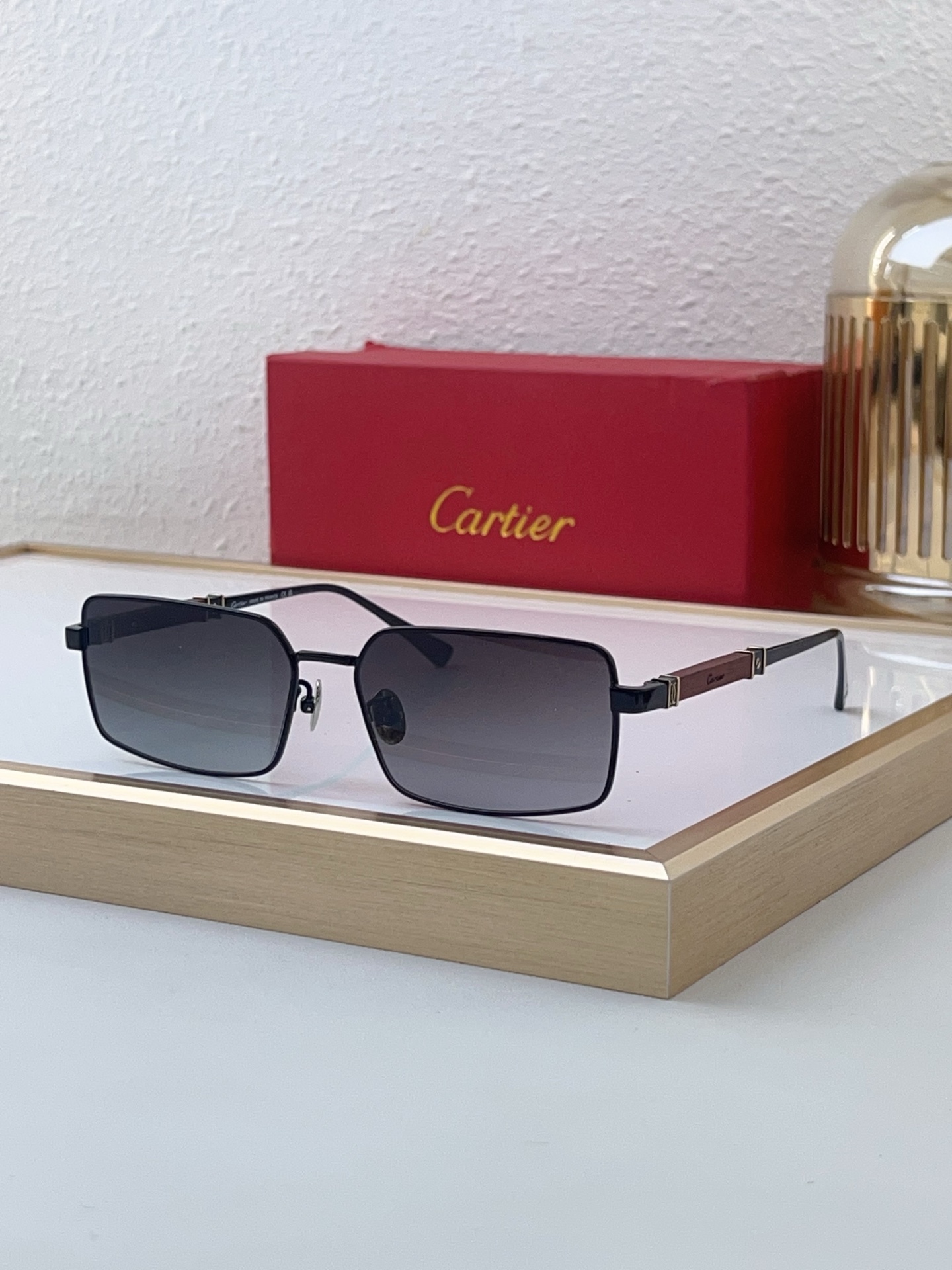 Cartier CT0347O Square - Frame Sunglasses