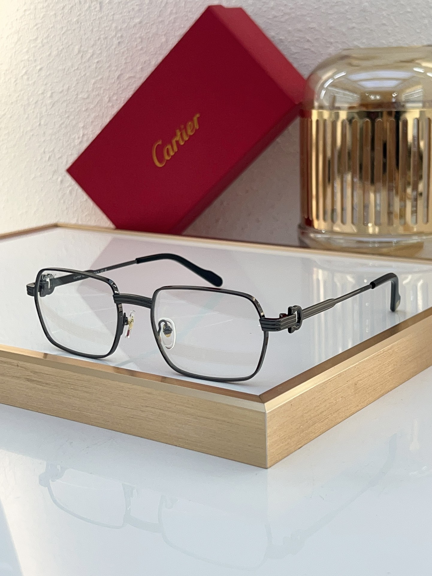Cartier CT0148O Square - Frame Optical Glasses