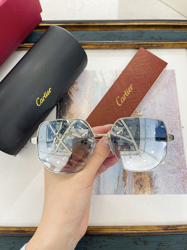 Cartier CT0327S Geometric Sunglasses