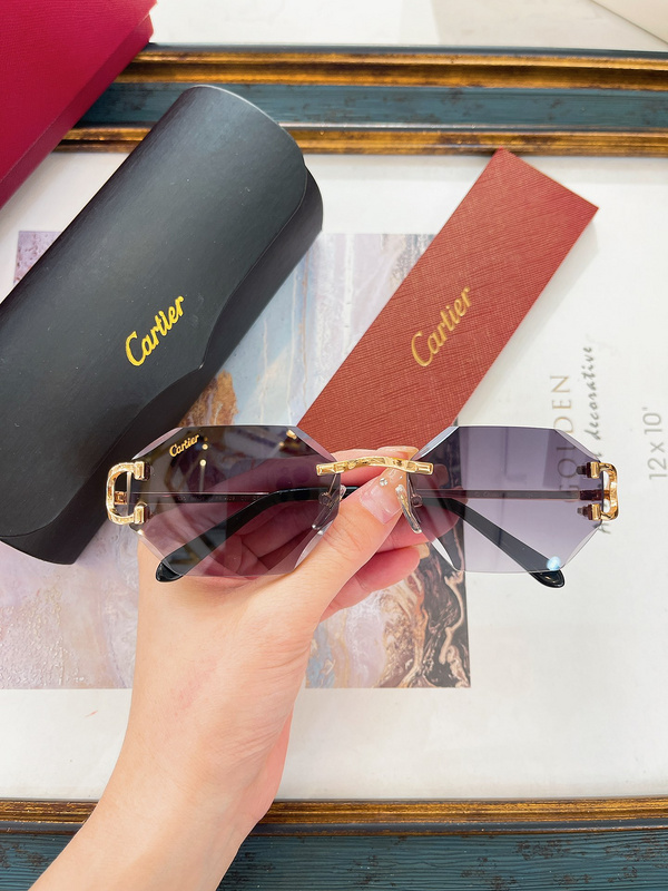 Cartier Panthère Gold-Plated Eyewear